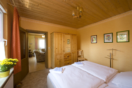 Das Schlafzimmer des Ferienhauses